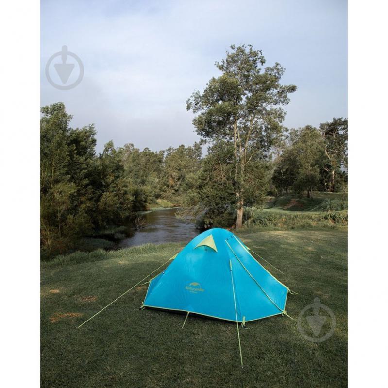 Палатка Naturehike трехместный P-Series NH18Z033-P 210T/65D Голубой 6975641887331 - фото 4 Палатка Naturehike трехместный P-Series NH18Z033-P 210T/65D Голубой 6975641887331 - фото 4
