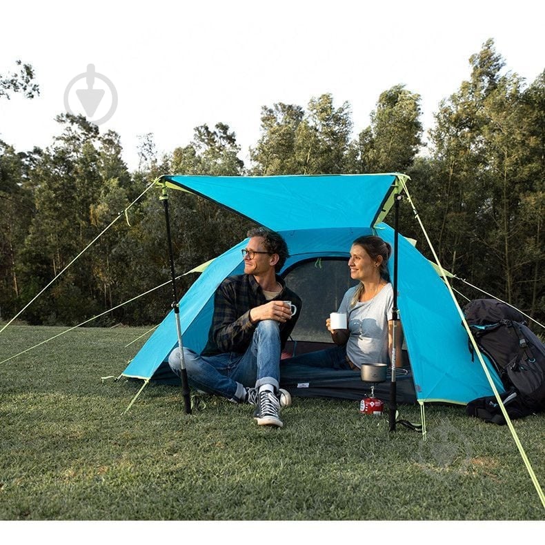 Палатка Naturehike трехместный P-Series NH18Z033-P 210T/65D Голубой 6975641887331 - фото 5 Палатка Naturehike трехместный P-Series NH18Z033-P 210T/65D Голубой 6975641887331 - фото 5