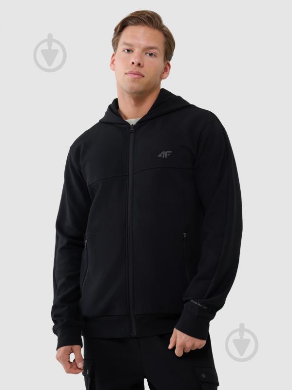 Джемпер 4F SWEATSHIRT M1537 4FWSS25TSWSM1537-20S р.S чорний - фото 1 Джемпер 4F SWEATSHIRT M1537 4FWSS25TSWSM1537-20S р.S чорний - фото 1