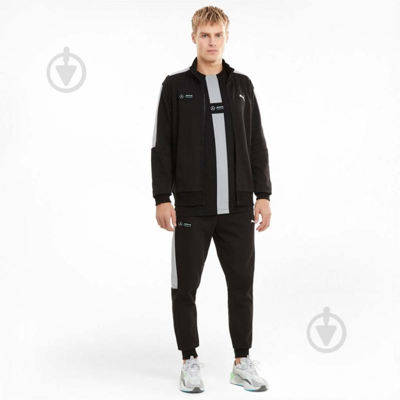 Джемпер Puma MAPF1 T7 SWEAT JACKET 59959701 р. S черный - фото 3