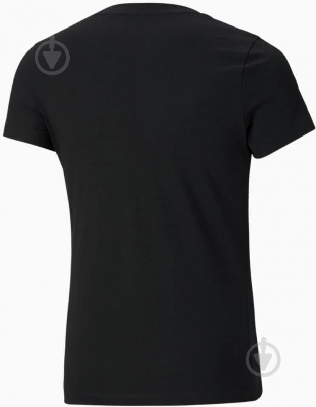 Футболка Puma Classics Logo Tee 53020801 р.128 черный - фото 2
