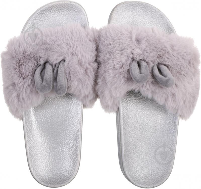 Тапки домашние La Nuit Rabbit р. 39 серый - фото 3