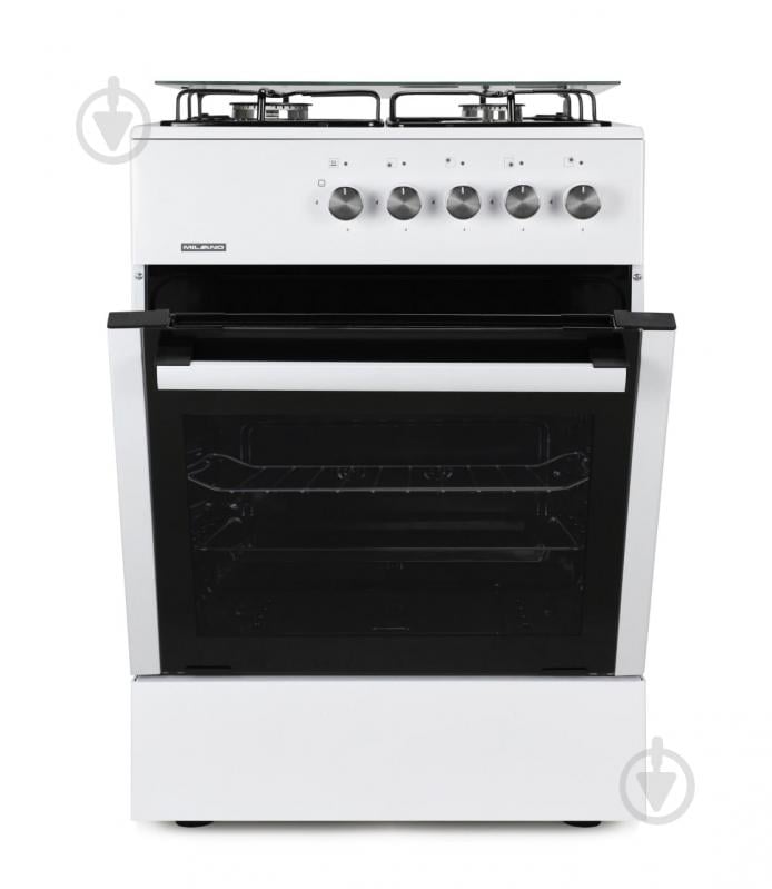 Плита газова Milano ML60 G1/07 біла - фото 1 Плита газова Milano ML60 G1/07 біла - фото 1