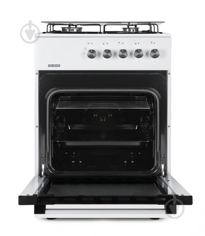 Плита газова Milano ML60 G1/07 біла - фото 2 Плита газова Milano ML60 G1/07 біла - фото 2