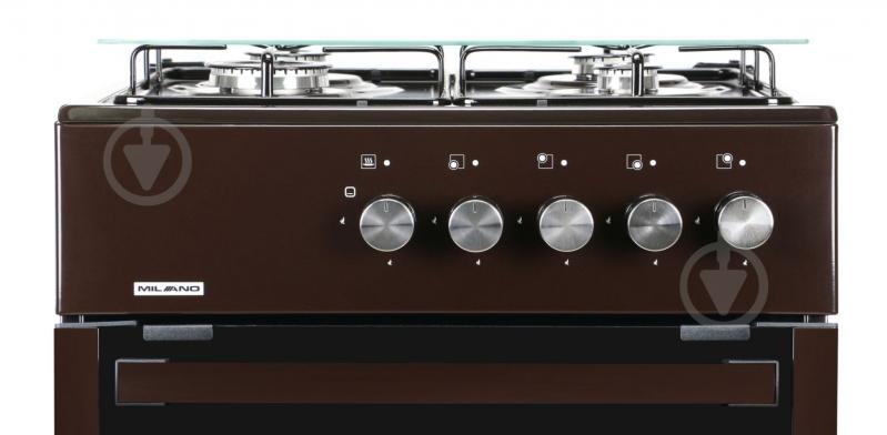 Плита газовая Milano ML60 G1/07 коричнева - фото 2