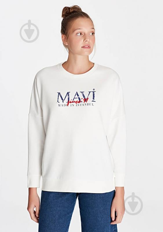 Джемпер Mavi knitted sweatshirt 168268-28945 р. XL белый - фото 1