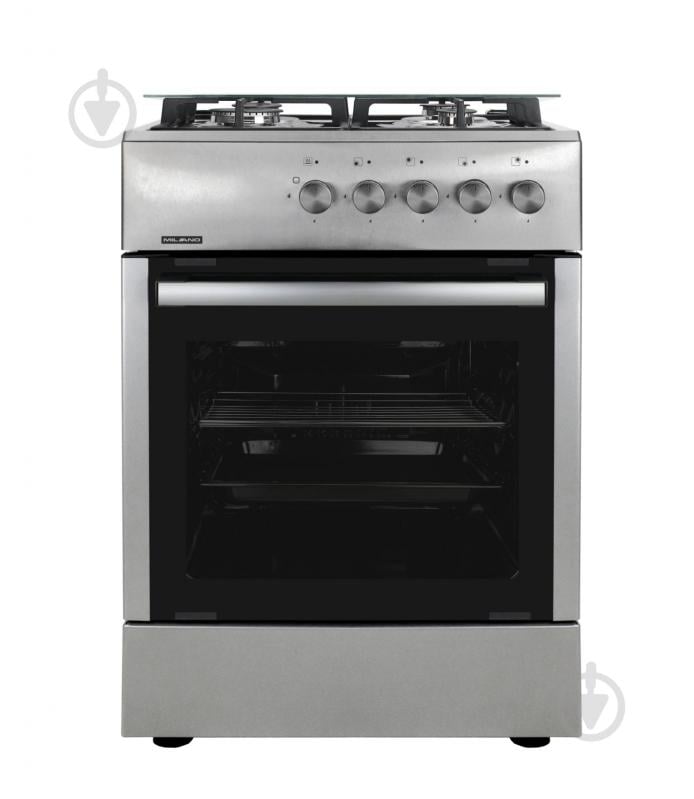 Плита газовая Milano ML60 G1/07 С нержавіюча сталь - фото 1