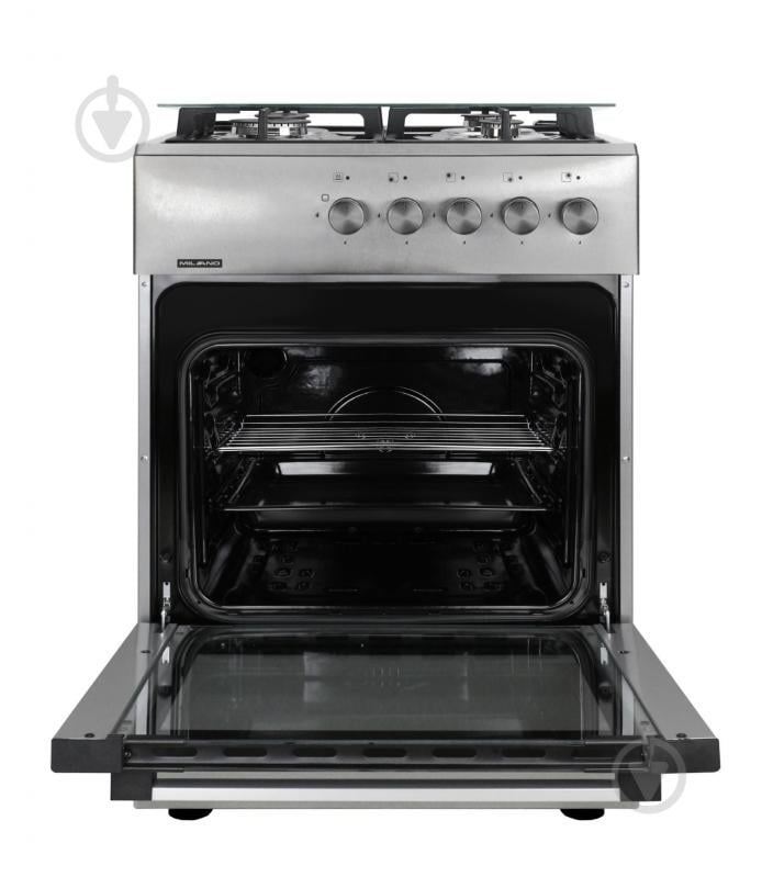 Плита газовая Milano ML60 G1/07 С нержавіюча сталь - фото 3