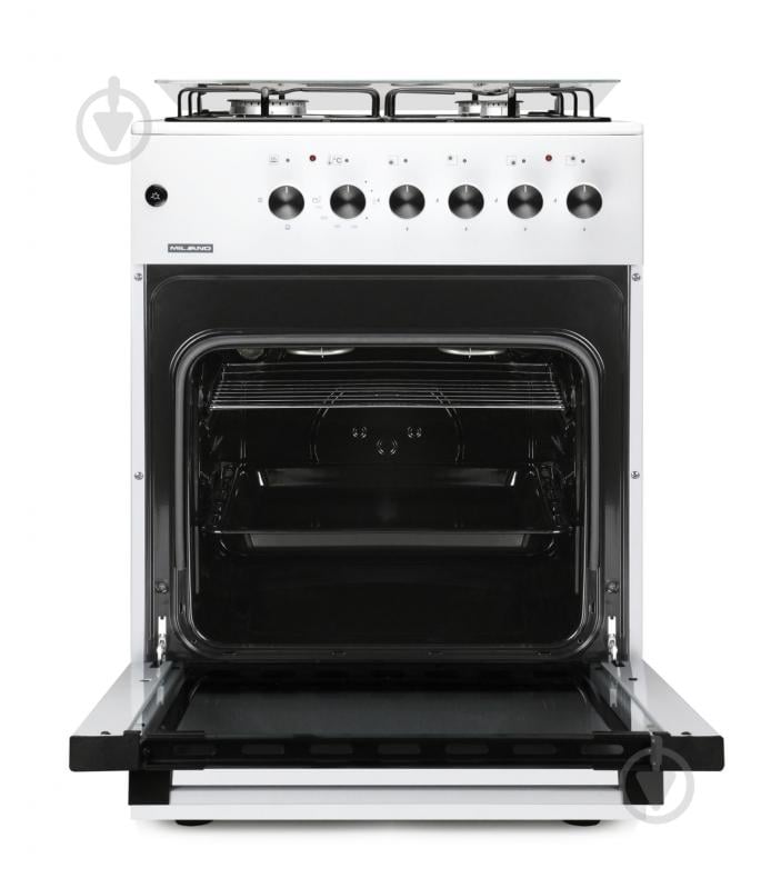 Плита комбинированная Milano ML60 Е40 біла - фото 3
