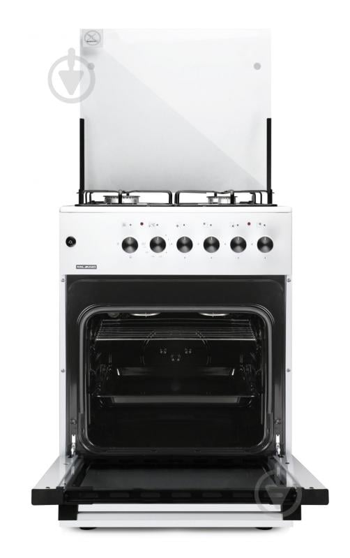 Плита комбинированная Milano ML60 Е40 біла - фото 2