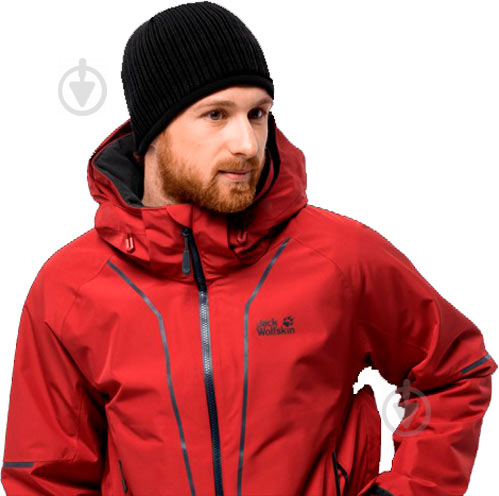 Шапка Jack Wolfskin Stormlock Rip Rap Cap 19392-6000 19392-6000 р.M черный - фото 2