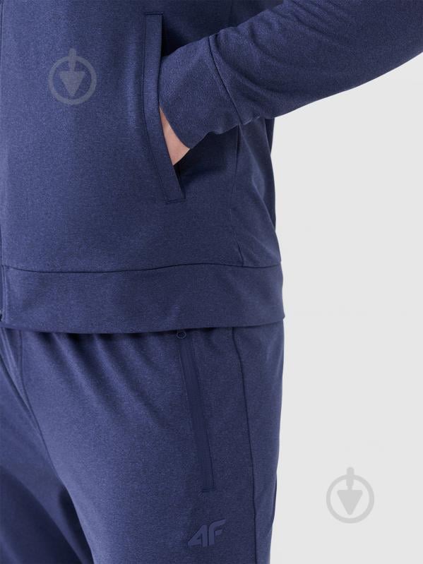 Джемпер 4F SWEATSHIRT FNK M512 4FWSS25TFSWM512-30M р.XL синій - фото 4 Джемпер 4F SWEATSHIRT FNK M512 4FWSS25TFSWM512-30M р.XL синій - фото 4