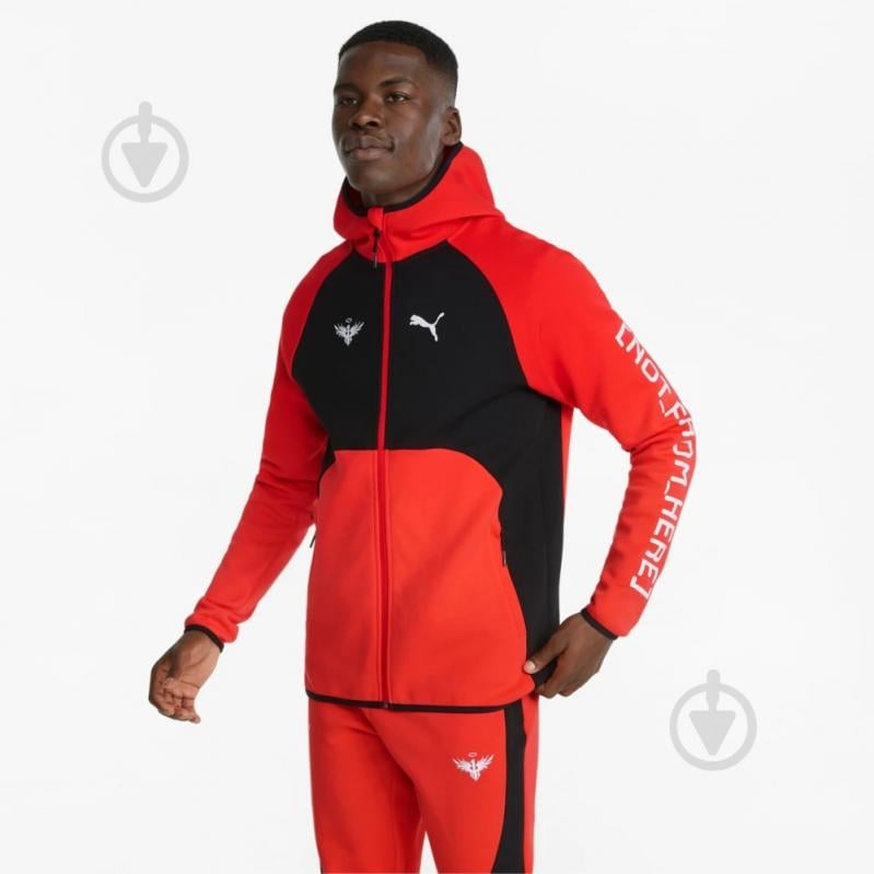 Джемпер Puma MELO DIME JACKET 53510701 р. M оранжевый - фото 1