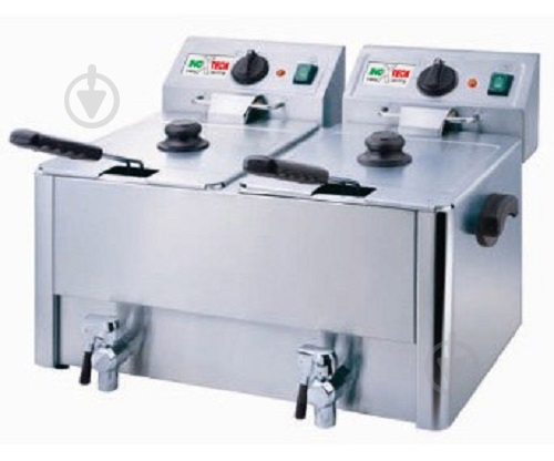 Фритюрница двойная Inoxtech HDF-8+8 - фото 1