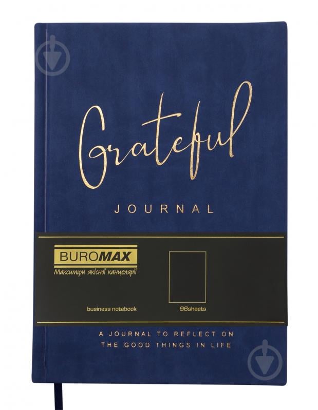 Блокнот Forme GRATEFUL А5 96 лист. синий - фото 2