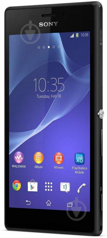 Смартфон Sony Xperia M2 D2302 Dual Sim 1/8GB black (1280-7398) - фото 1 Смартфон Sony Xperia M2 D2302 Dual Sim 1/8GB black (1280-7398) - фото 1