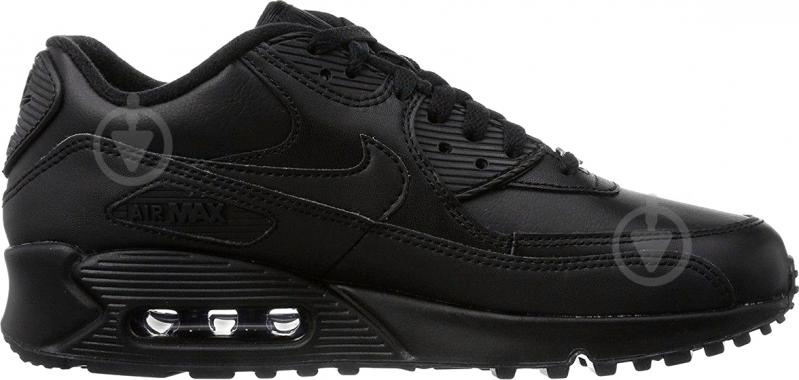 Кроссовки мужские зимние Nike AIR MAX 90 LEATHER 302519-001 р.44 черные - фото 3