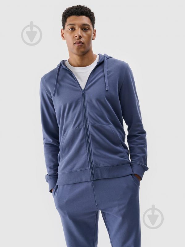 Джемпер 4F SWEATSHIRT M1768 4FWMM00TSWSM1768-32S р.XL синий - фото 1 Джемпер 4F SWEATSHIRT M1768 4FWMM00TSWSM1768-32S р.XL синий - фото 1