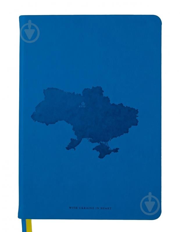 Блокнот Forme UKRAINE А5 96 лист. синий - фото 1 Блокнот Forme UKRAINE А5 96 лист. синий - фото 1