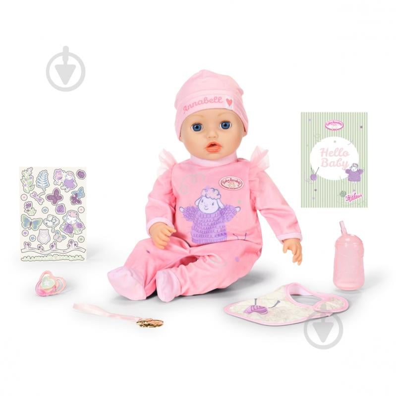 Лялька Zapf інтерактивна Baby Annabell моя маленька крихітка 706626 - фото 3