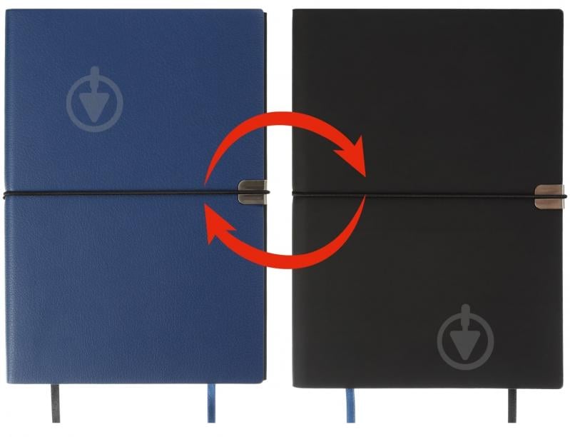 Блокнот Forme DUET А5 синій/чорний - фото 1