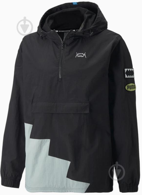 Анорак Puma SHORT CORNER PULLOVER 53418501 р.S чорний - фото 6