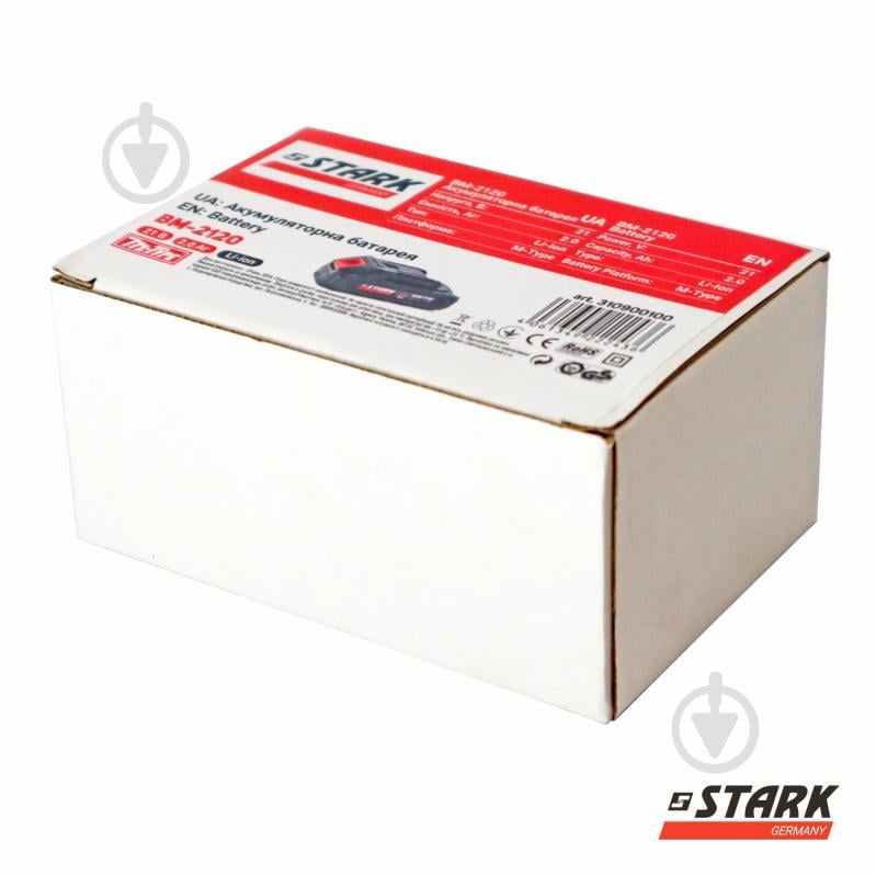 Аккумулятор Stark BM-2120 18-21 В 2 А/ч - фото 3 Аккумулятор Stark BM-2120 18-21 В 2 А/ч - фото 3