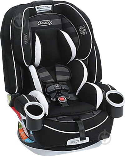 Автокрісло Graco 4Ever All-in-1 Rockweave black/white 8AH00RCW3 - фото 1