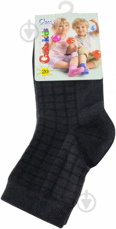Шкарпетки дитячі для хлопчиків Conte-Kids CLASS 155 р.20 графіт - фото 1 Шкарпетки дитячі для хлопчиків Conte-Kids CLASS 155 р.20 графіт - фото 1