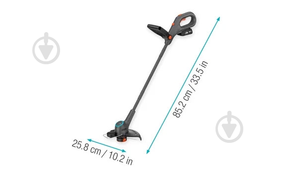 Триммер аккумуляторный Gardena EasyTrim 25/18V P4A Set - фото 3
