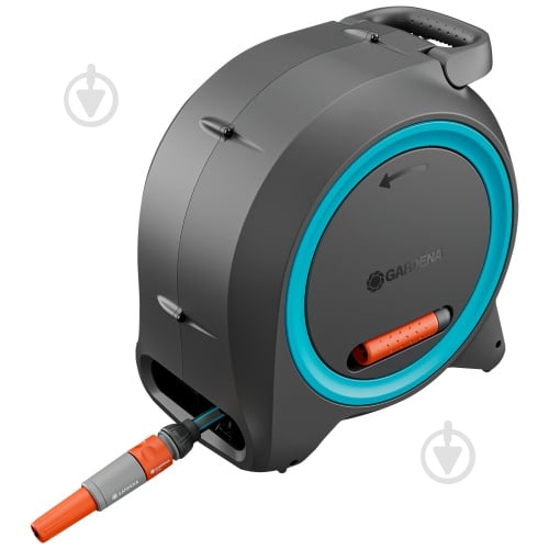 Котушка для шланга Gardena Dual Hose Box настінна/наземна 11 мм 25 м