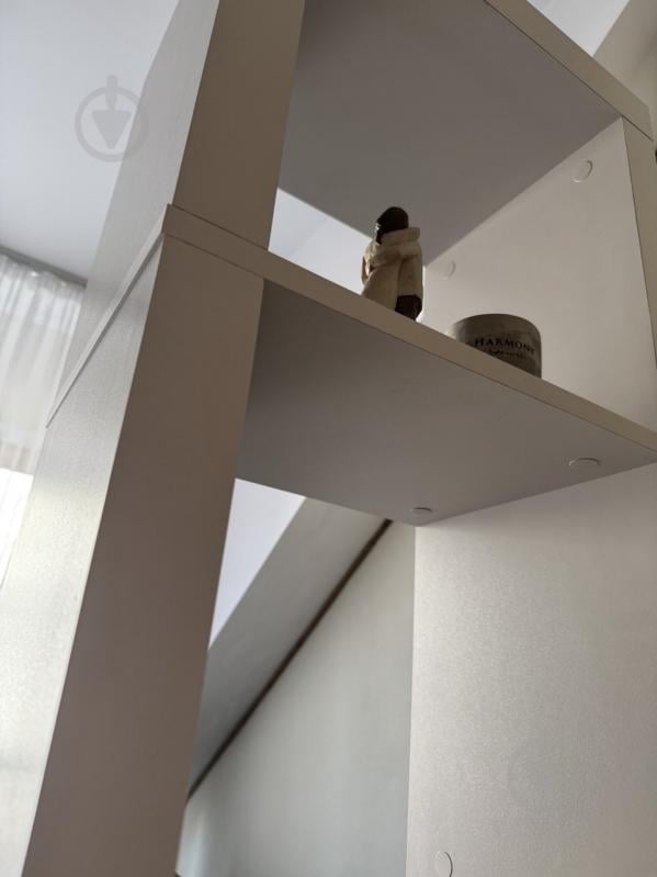 Этажерка пристенная Inteo в гостинную Микс 2х3 1146х792х290 мм кашемир - фото 4