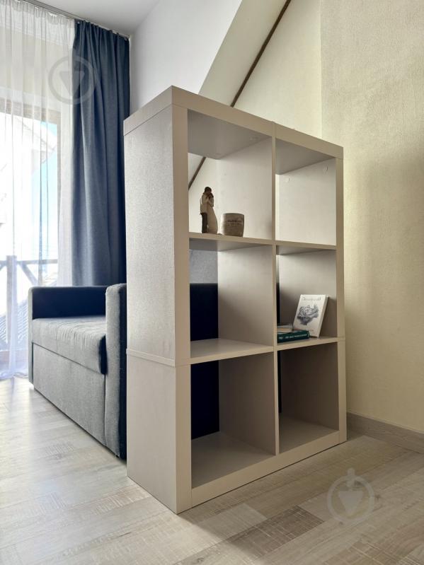 Этажерка пристенная Inteo в гостинную Микс 2х3 1146х792х290 мм кашемир - фото 1