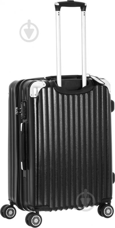 Чемодан Ambassador A8573 черный Black S - фото 3