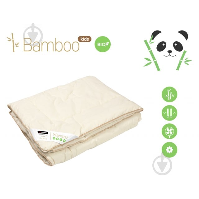 Одеяло детское Bamboo Kids 110*140 Sonex бежевый - фото 4