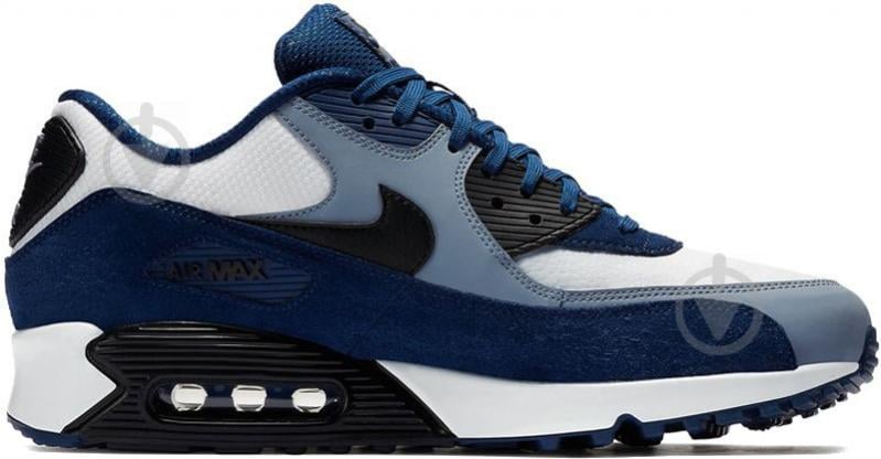 Кросівки чоловічі зимові Nike AIR MAX 90 LEATHER 302519-400 р.44,5 сині - фото 3