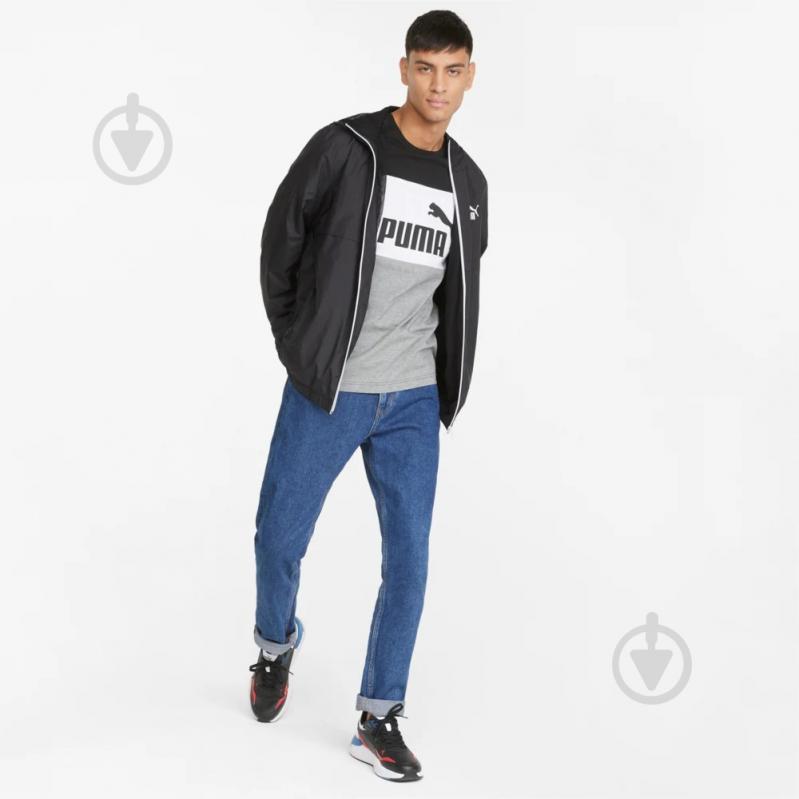 Ветровка мужская Puma ESS SOLID WINDBREAKER 84748401 р.L черная - фото 3 Ветровка мужская Puma ESS SOLID WINDBREAKER 84748401 р.L черная - фото 3