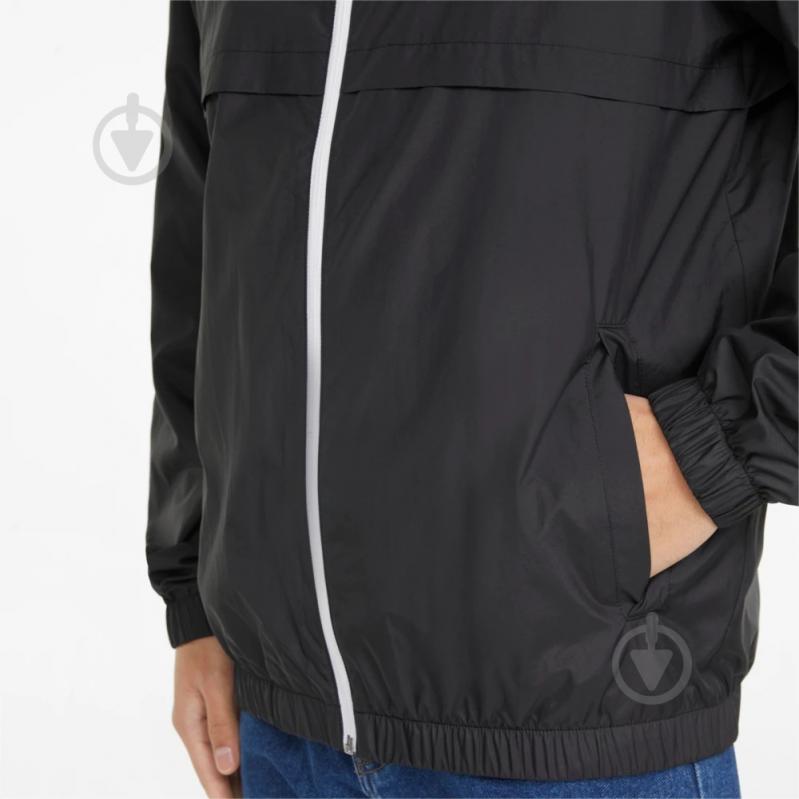 Ветровка мужская Puma ESS SOLID WINDBREAKER 84748401 р.L черная - фото 4 Ветровка мужская Puma ESS SOLID WINDBREAKER 84748401 р.L черная - фото 4