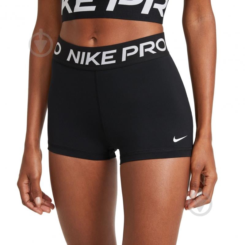 Лосини Nike W NP 365 SHORT 3IN CZ9857-010 р.2XL чорний - фото 2