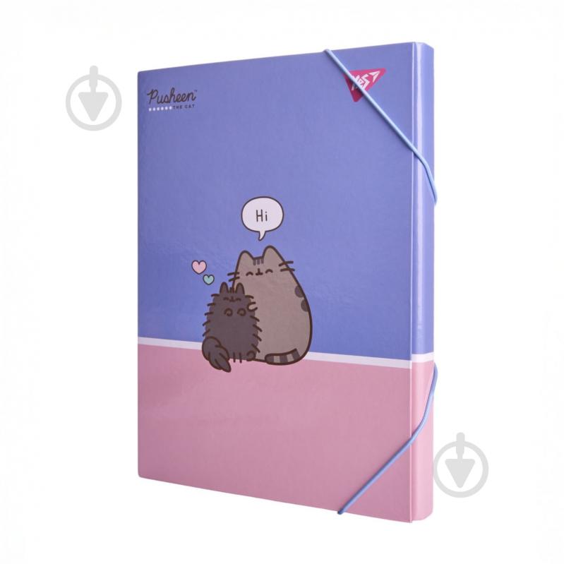 Папка для зошитів Pusheen А4 500249 YES - фото 1 Папка для зошитів Pusheen А4 500249 YES - фото 1