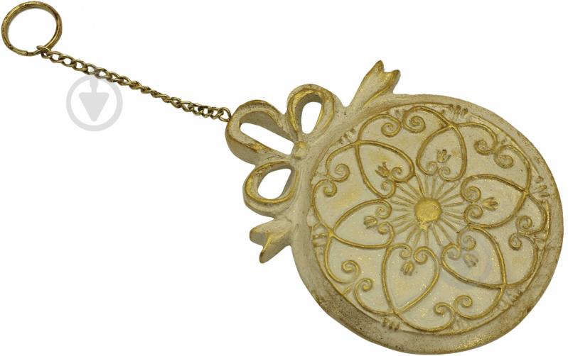 Подвеска Часы с бантом 12 см WF150502B - фото 3