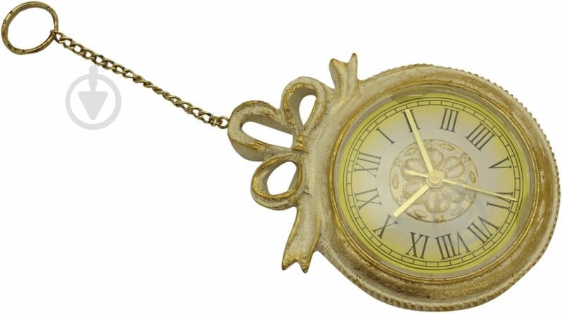 Подвеска Часы с бантом 12 см WF150502B - фото 4