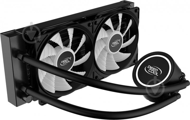 Система водного охлаждения Deepcool GAMMAXX L240 T WHITE - фото 5