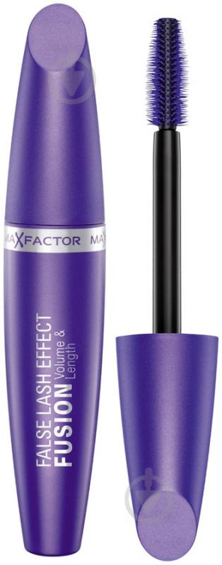 Туш для вій Max Factor Fusion False Lash Effect чорний - фото 2