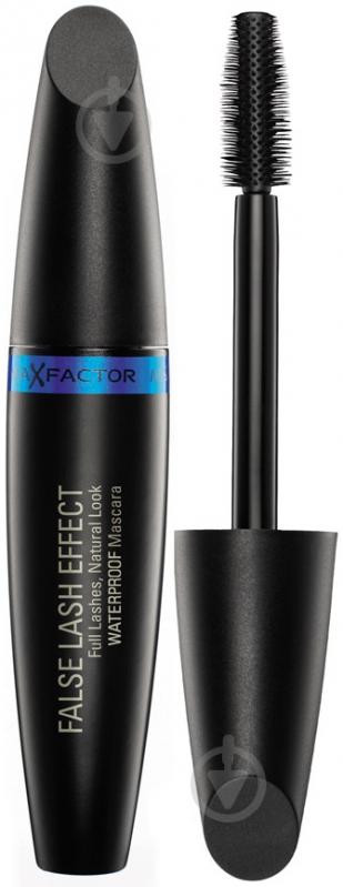 Туш для вій Max Factor False Lash Effect Waterproof чорний - фото 1