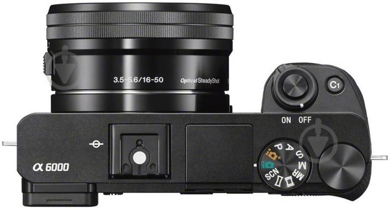 Фотоаппарат Sony Alpha 6000 16-50mm Kit black - фото 4