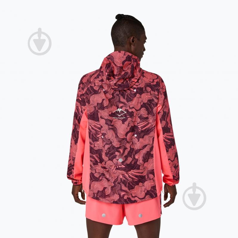 Куртка мужская Asics Fujitrail Packable Jacket 2011D524-700 р.M розовый - фото 31
