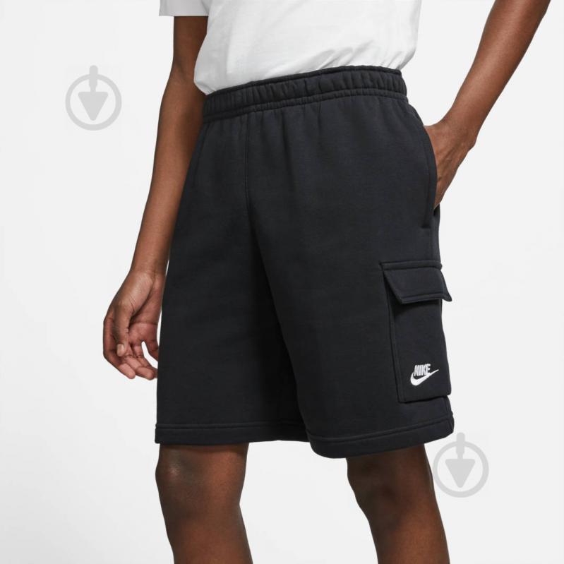 Шорты Nike M NSW CLUB BB CARGO SHORT CZ9956-010 р. XL черный - фото 4