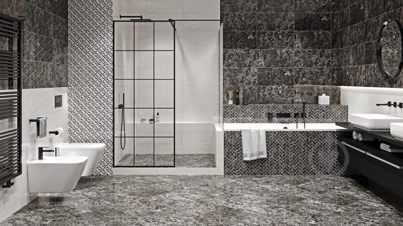 Плитка Opoczno Sephora black 30x60 см - фото 5