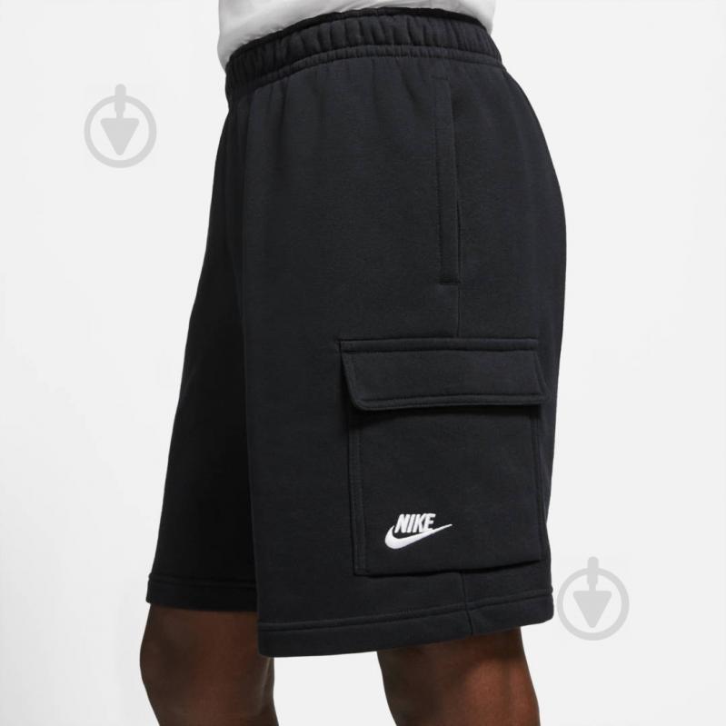 Шорты Nike M NSW CLUB BB CARGO SHORT CZ9956-010 р. L черный - фото 5